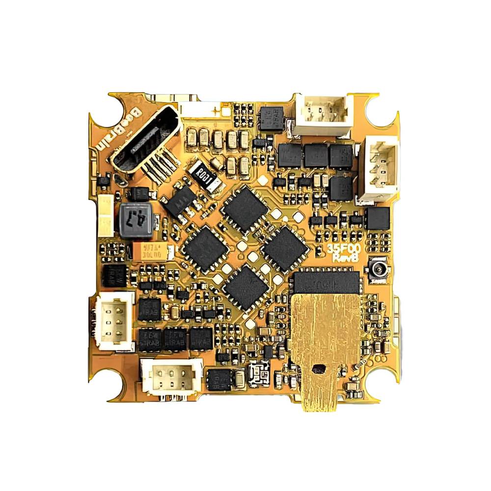 NewBeeDrone BeeBrain BLV4 AIO - BMI270 F411 FC + 12A 1-2S BLHeli_S ESC + Built-In ELRS 2.4GHz