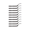 Noga BS1010 3.2mm Shaft Swivel Blades (10 Pack)