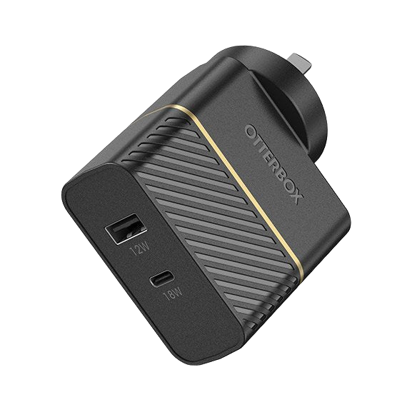 OtterBox USB-C and USB-A Fast Charge Dual Port Wall Charger