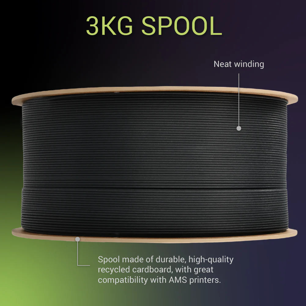 Polymaker Fiberon PA6-CF20 1.75mm Filament 3kg (Formerly PolyMide PA6-CF)