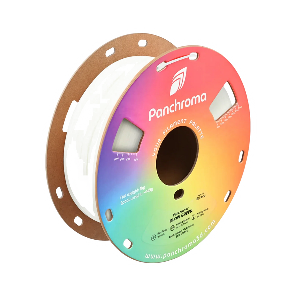Polymaker Panchroma Glow PLA 1.75mm Filament 1kg - dark mode image 1