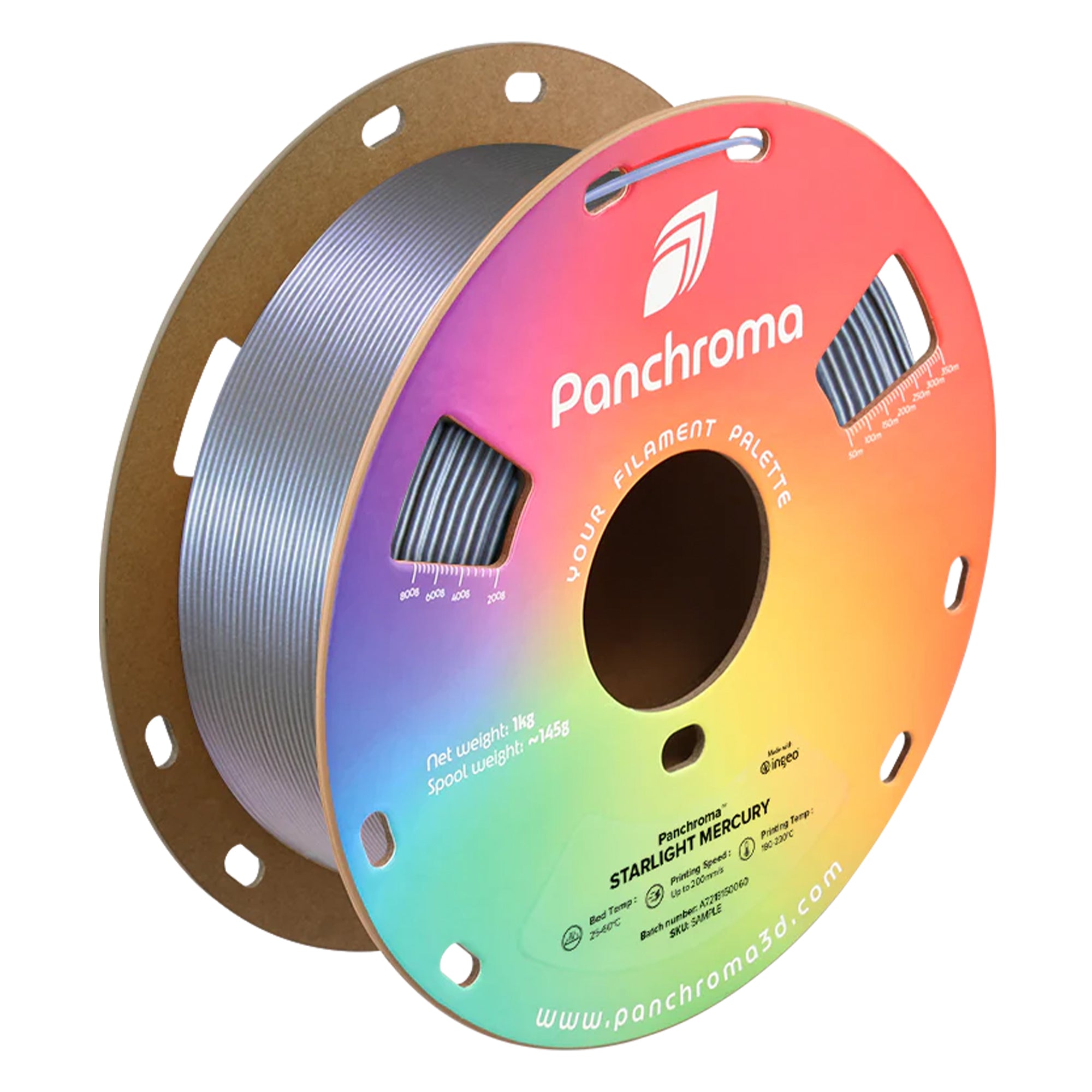 Panchroma Starlight PLA 1.75mm Filament 1kg (Formerly Polylite Starlight PLA)