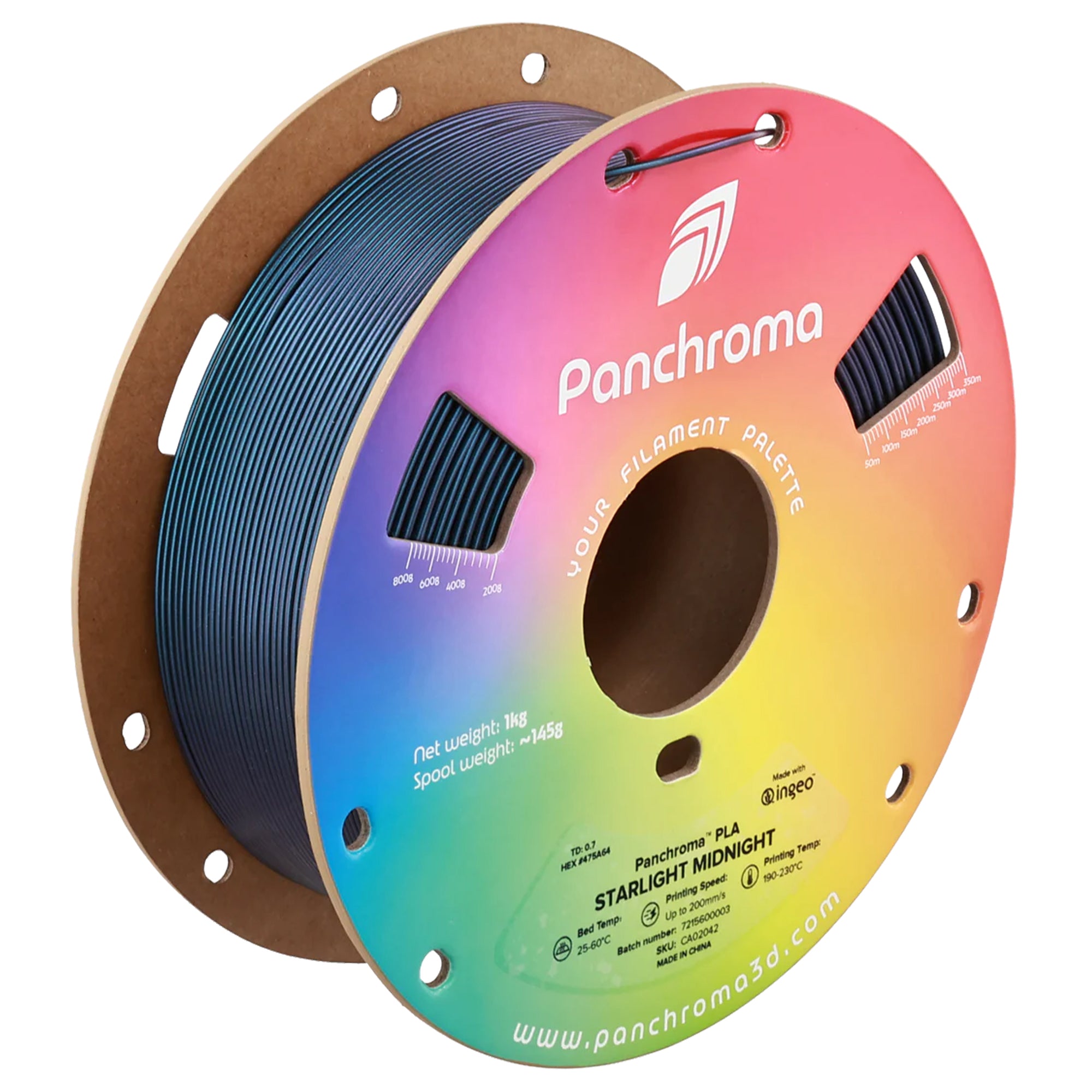 Panchroma Starlight PLA 1.75mm Filament 1kg (Formerly Polylite Starlight PLA)