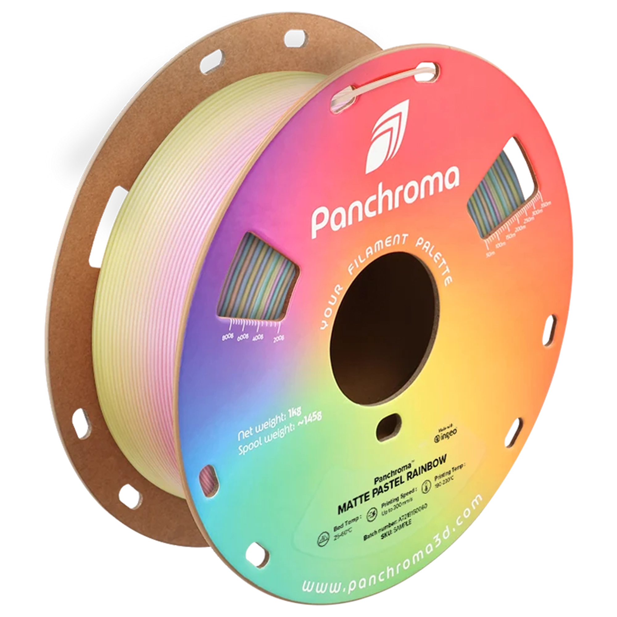 Panchroma Gradient Matte PLA 1.75mm Filament 1kg (Formerly Polymaker Polyterra)
