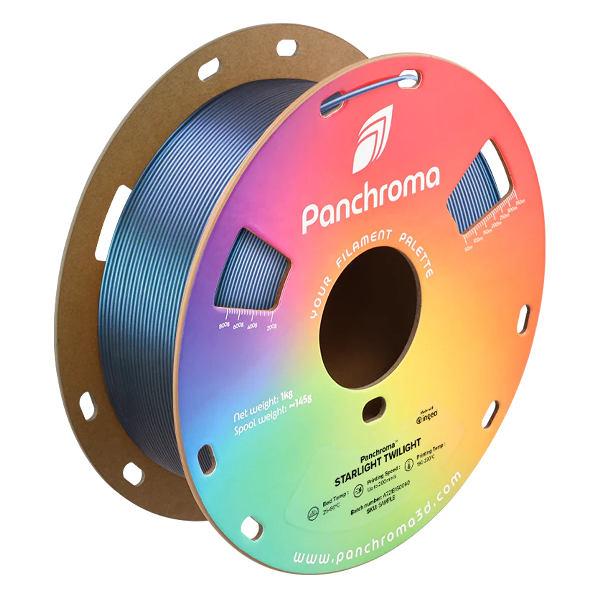 Panchroma Starlight PLA 1.75mm Filament 1kg (Formerly Polylite Starlight PLA)