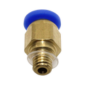 PC4-M6 Pneumatic Fitting Push to Connect for 3D Printer Bowden Extruder (1pc)