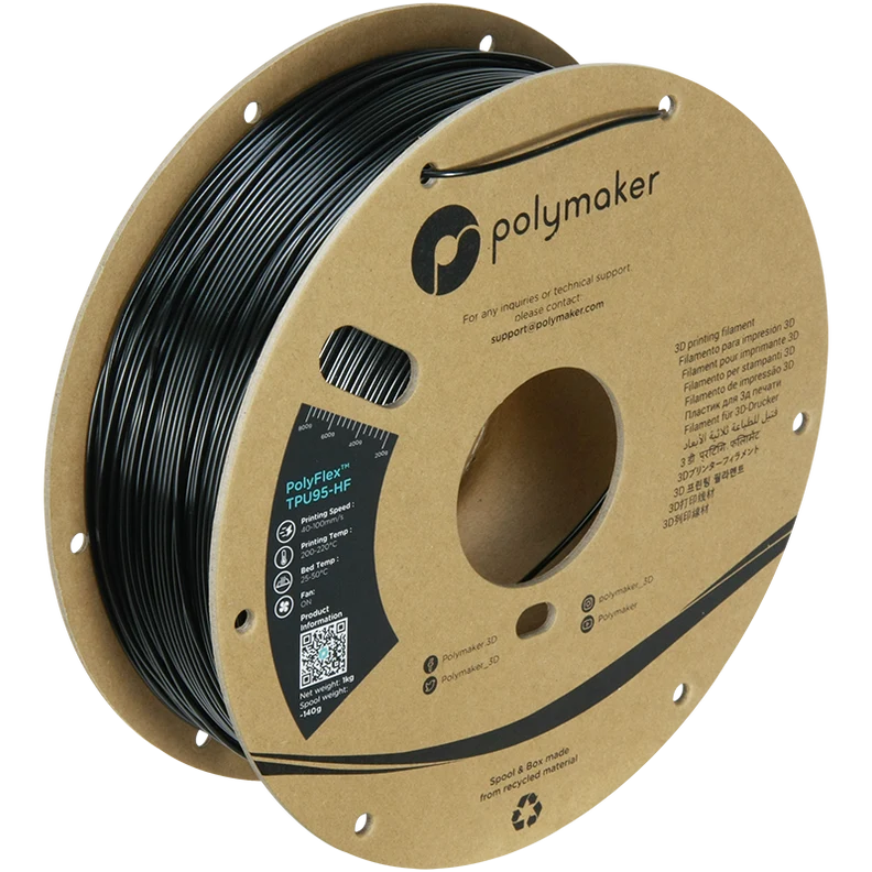 Polymaker Polyflex TPU95 High Flow Filament 1.75mm 1kg