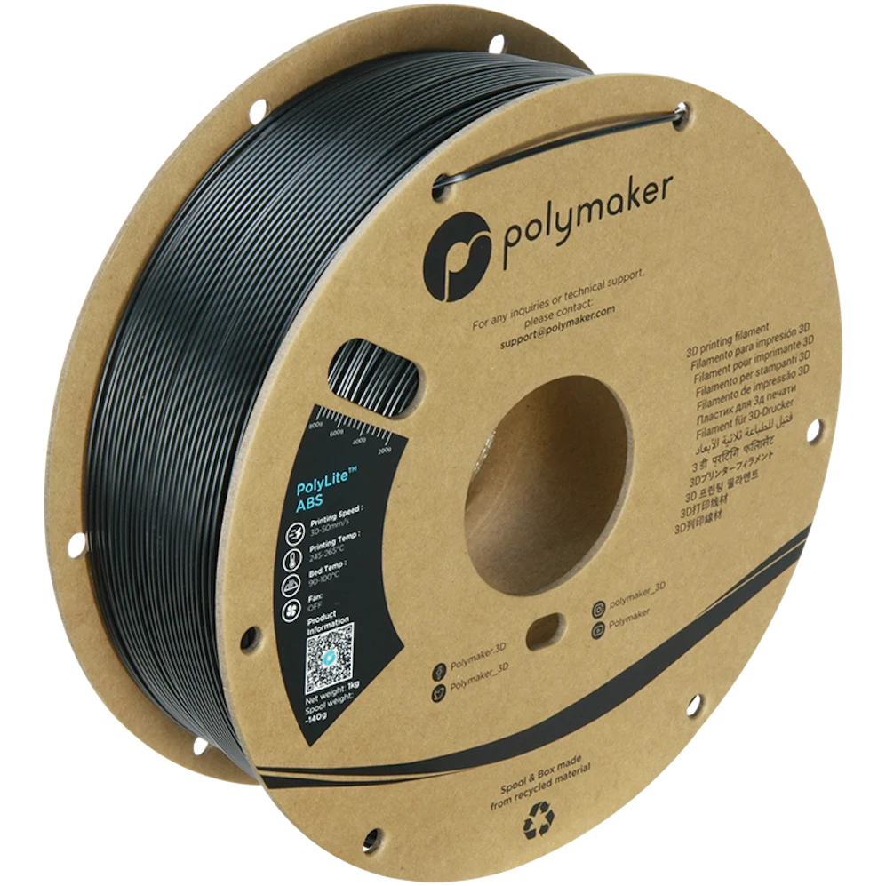 Polymaker PolyLite ABS 1.75mm Filament 1kg