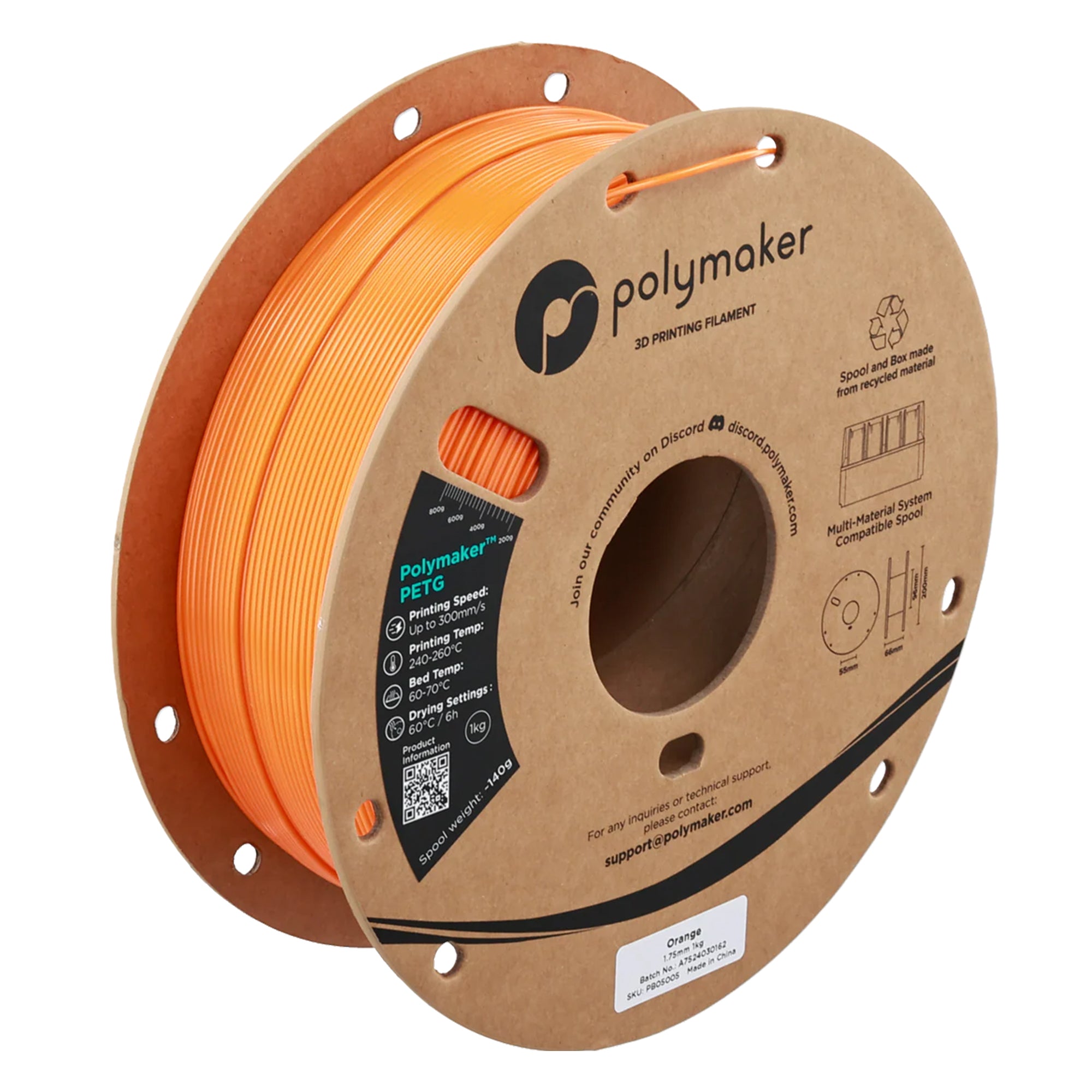 Polymaker PETG 1.75mm Filament 1kg (2025)