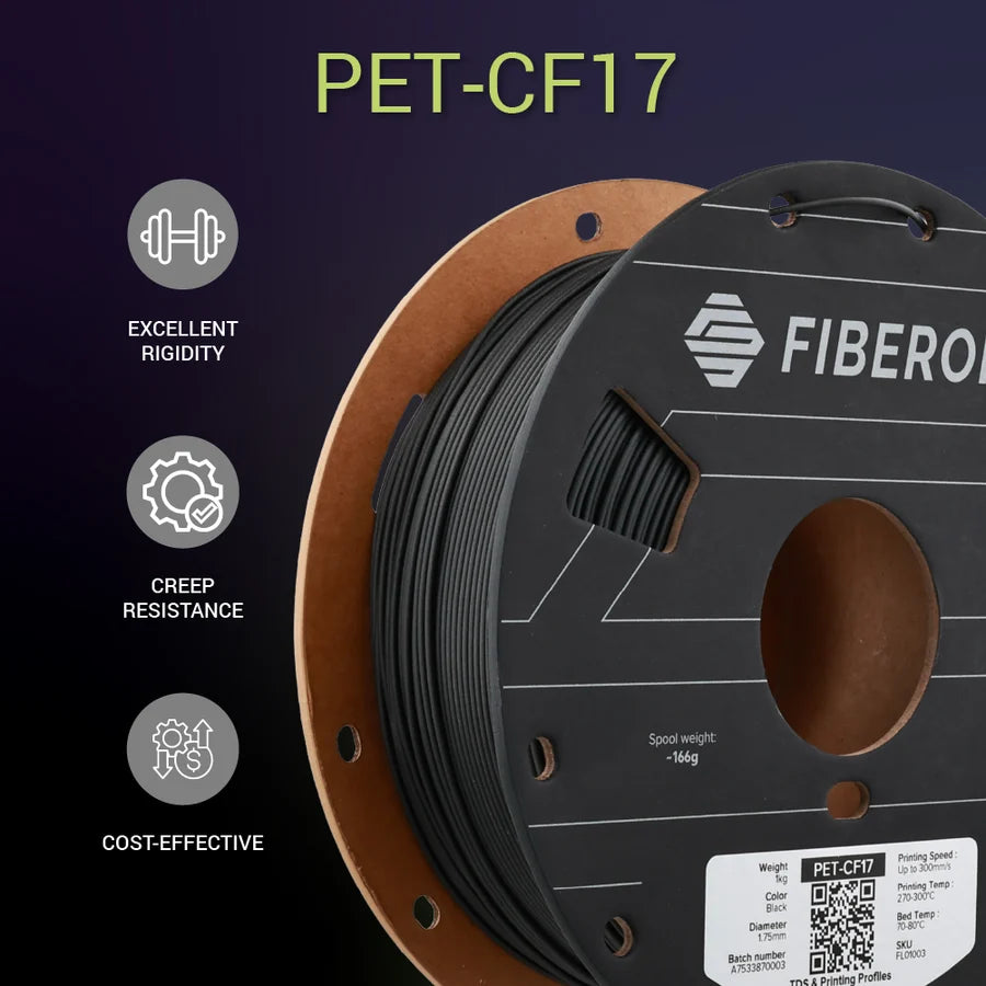 Polymaker Fiberon PET-CF17 1.75mm Filament 1kg
