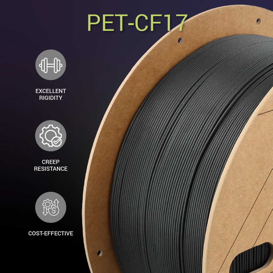 Polymaker Fiberon PET-CF17 1.75mm Filament 3kg