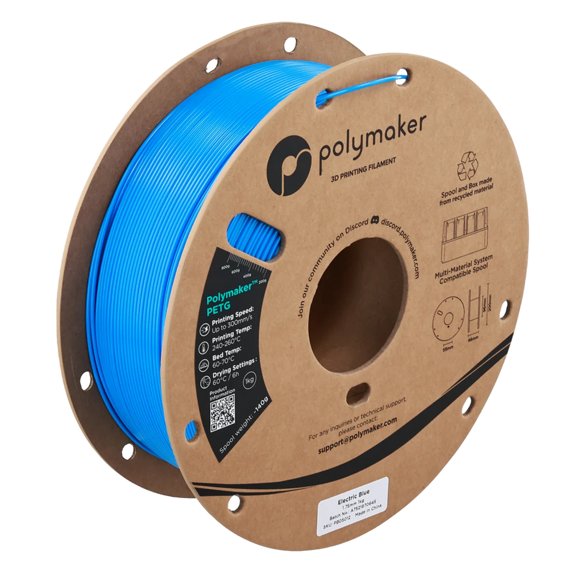 Polymaker PETG 1.75mm Filament 1kg (2025)