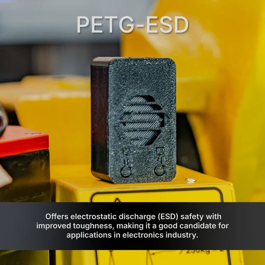 Polymaker Fiberon PETG-ESD 1.75mm Filament 1kg (Formerly PolyMax PETG-ESD)