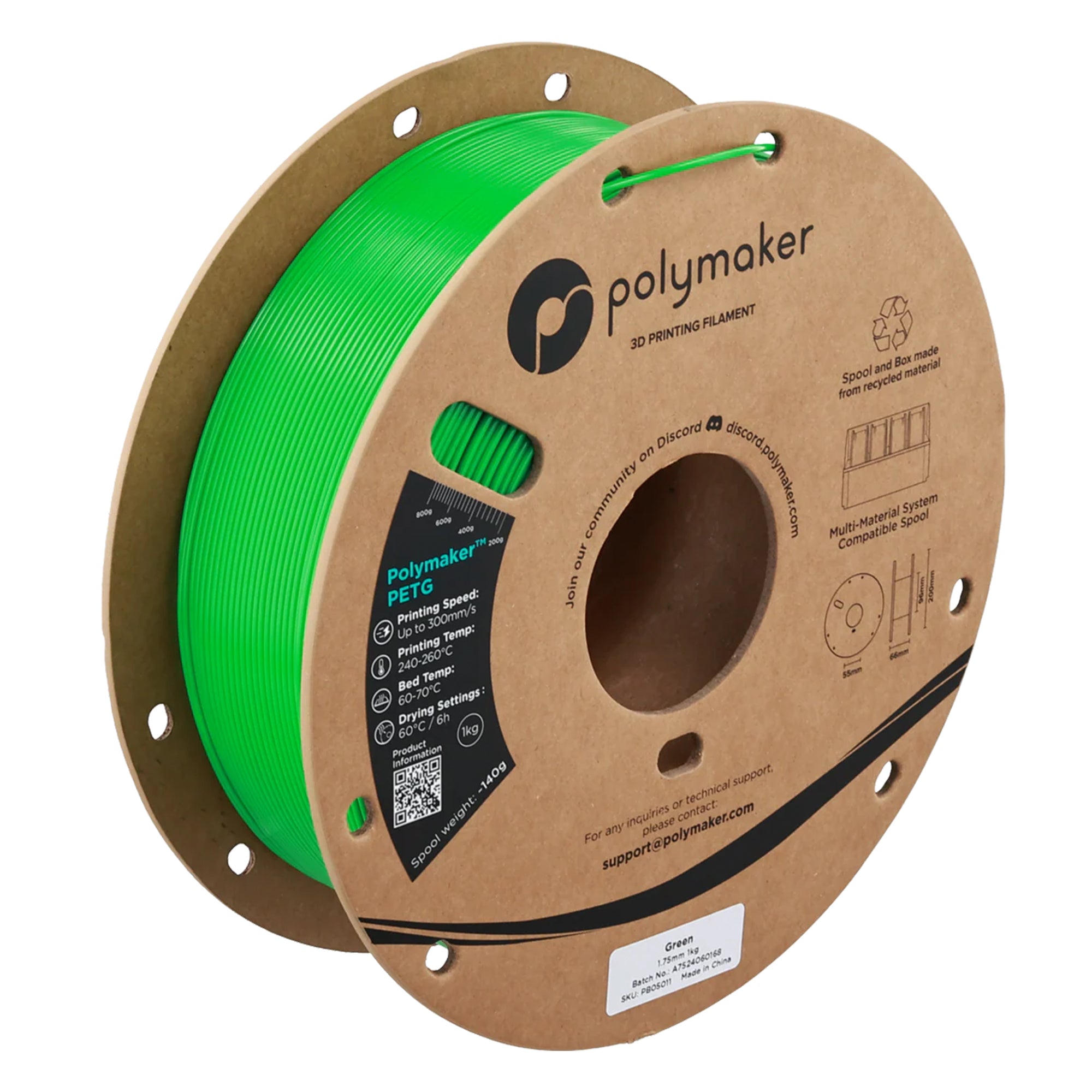 Polymaker PETG 1.75mm Filament 1kg (2025)