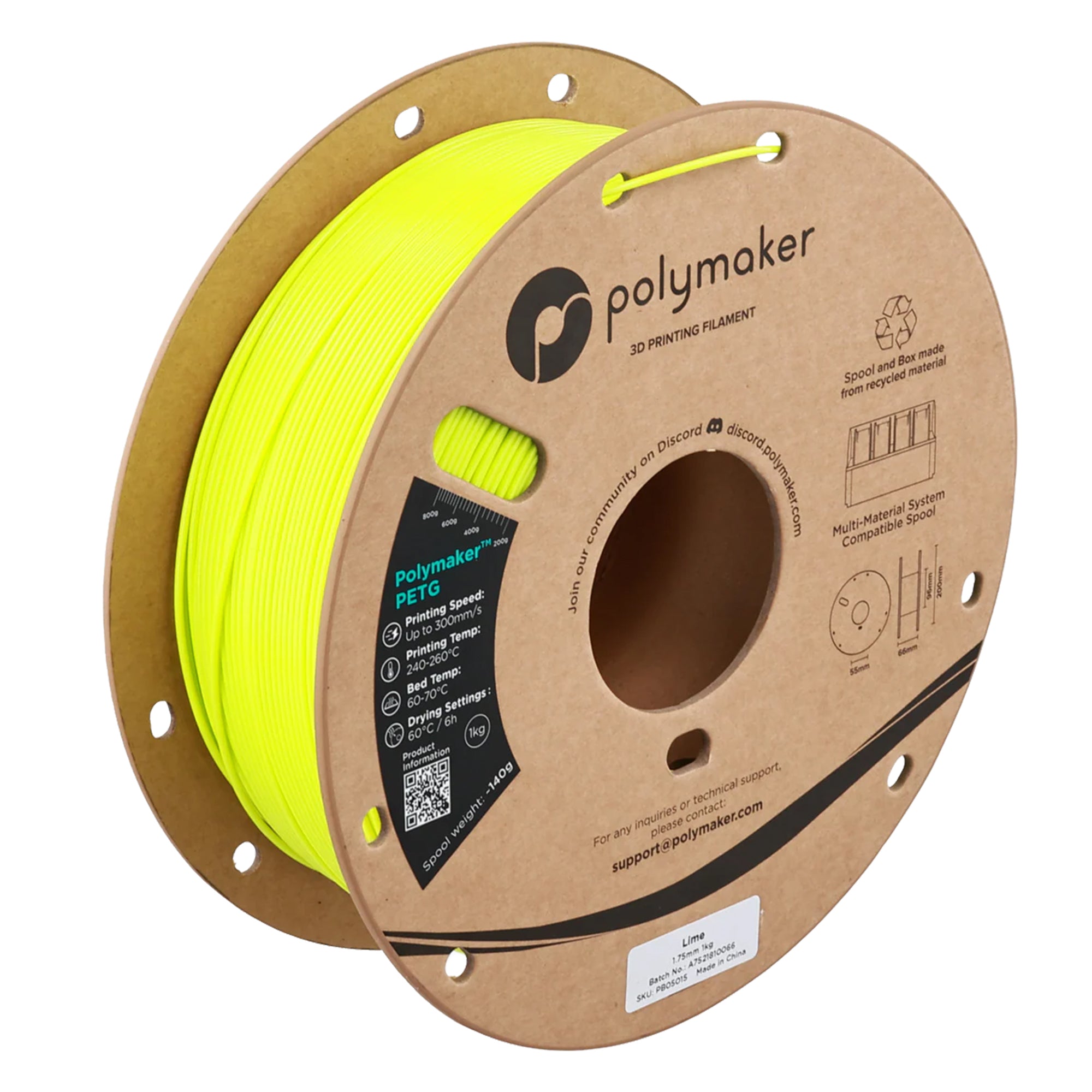 Polymaker PETG 1.75mm Filament 1kg (2025)