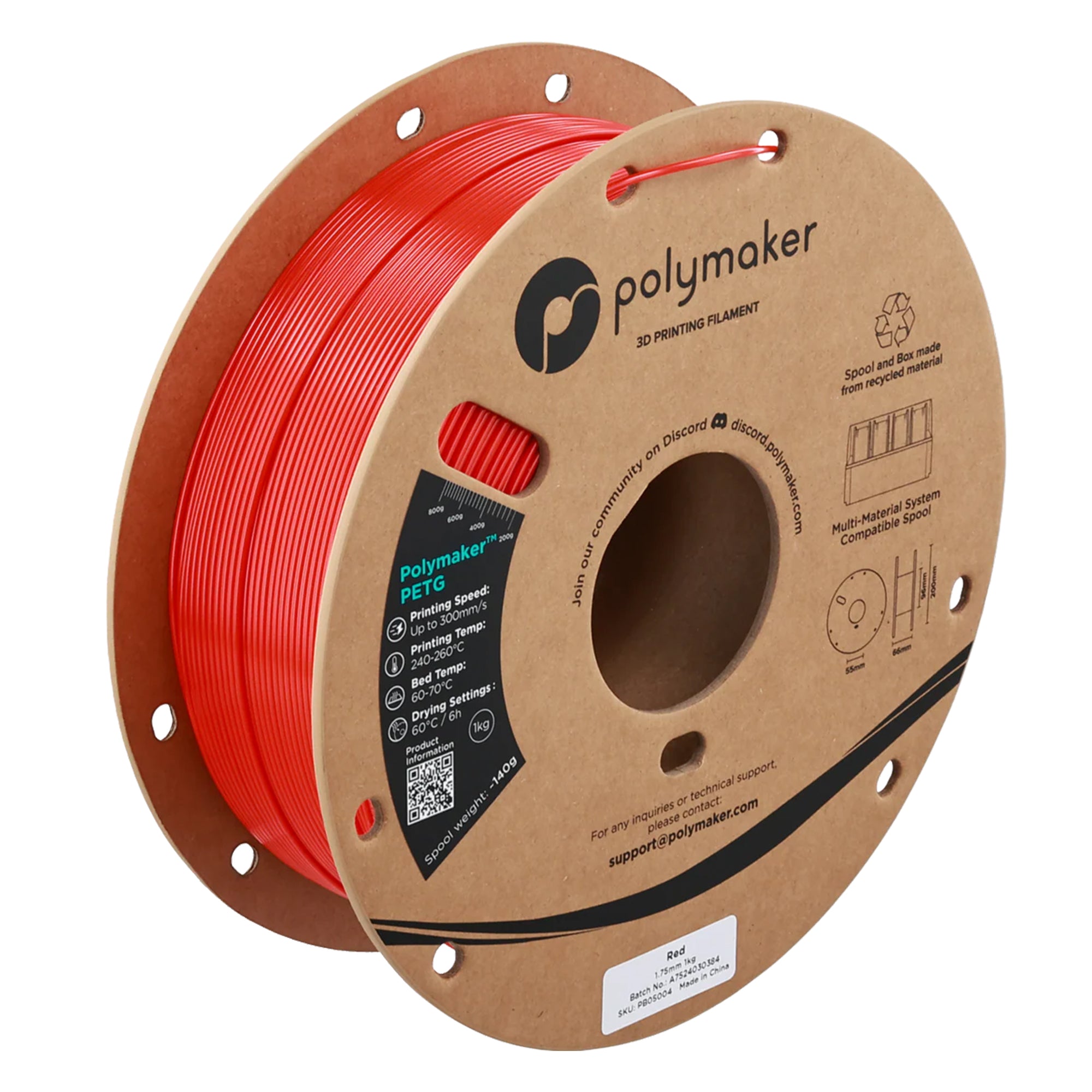 Polymaker PETG 1.75mm Filament 1kg (2025)