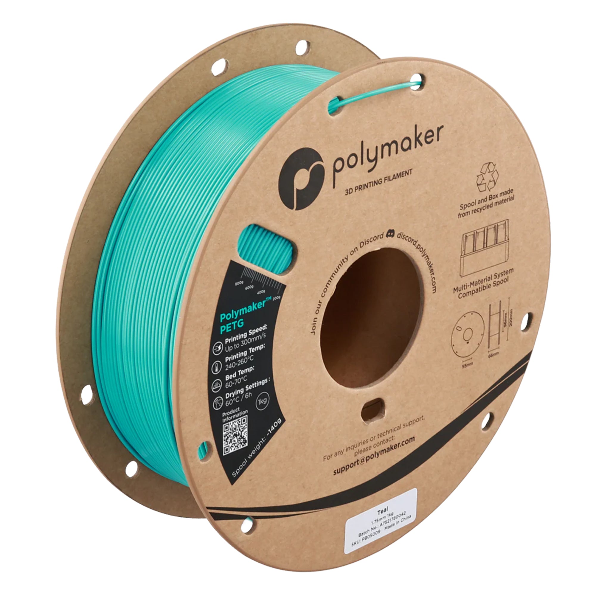 Polymaker PETG 1.75mm Filament 1kg (2025)