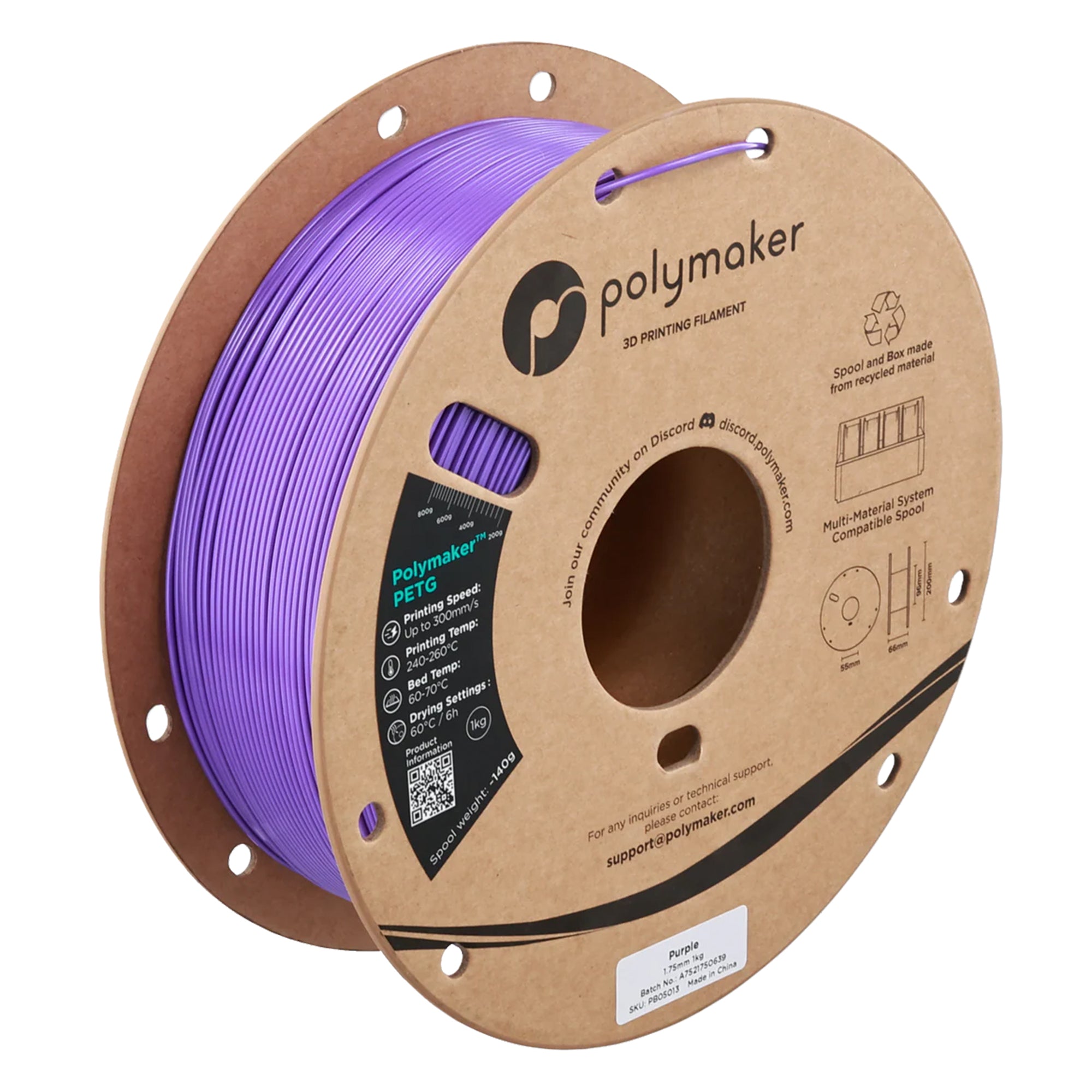 Polymaker PETG 1.75mm Filament 1kg (2025)
