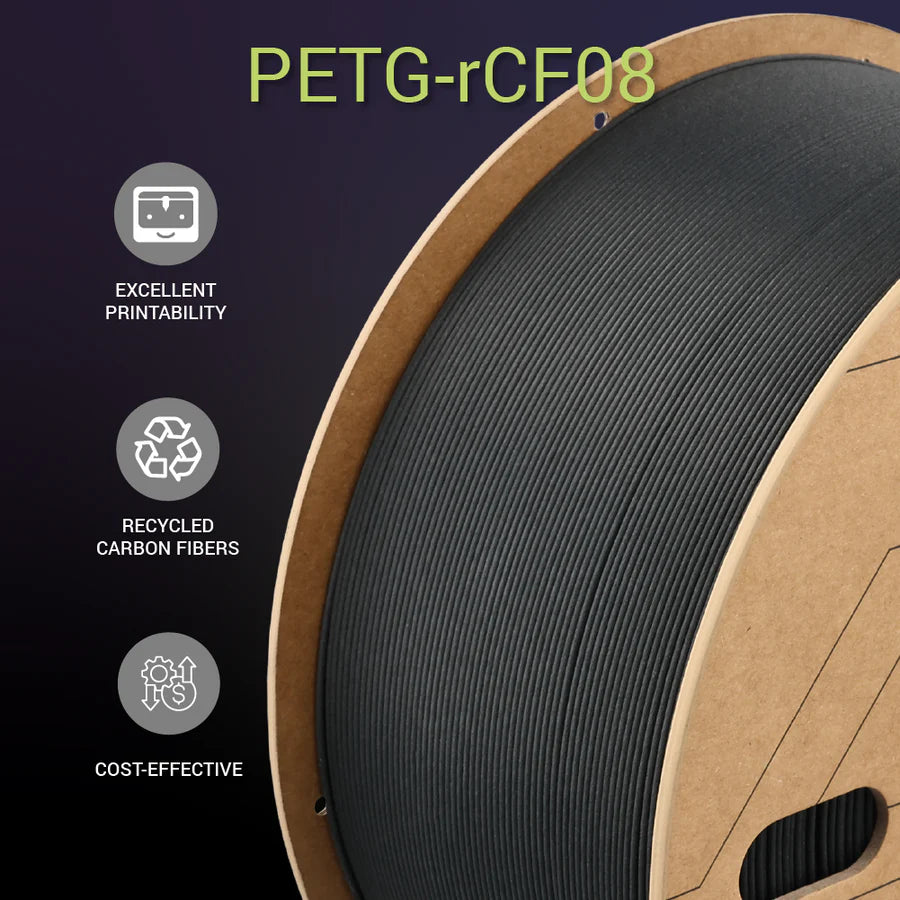 Polymaker Fiberon PETG-rCF08 1.75mm Filament 3kg