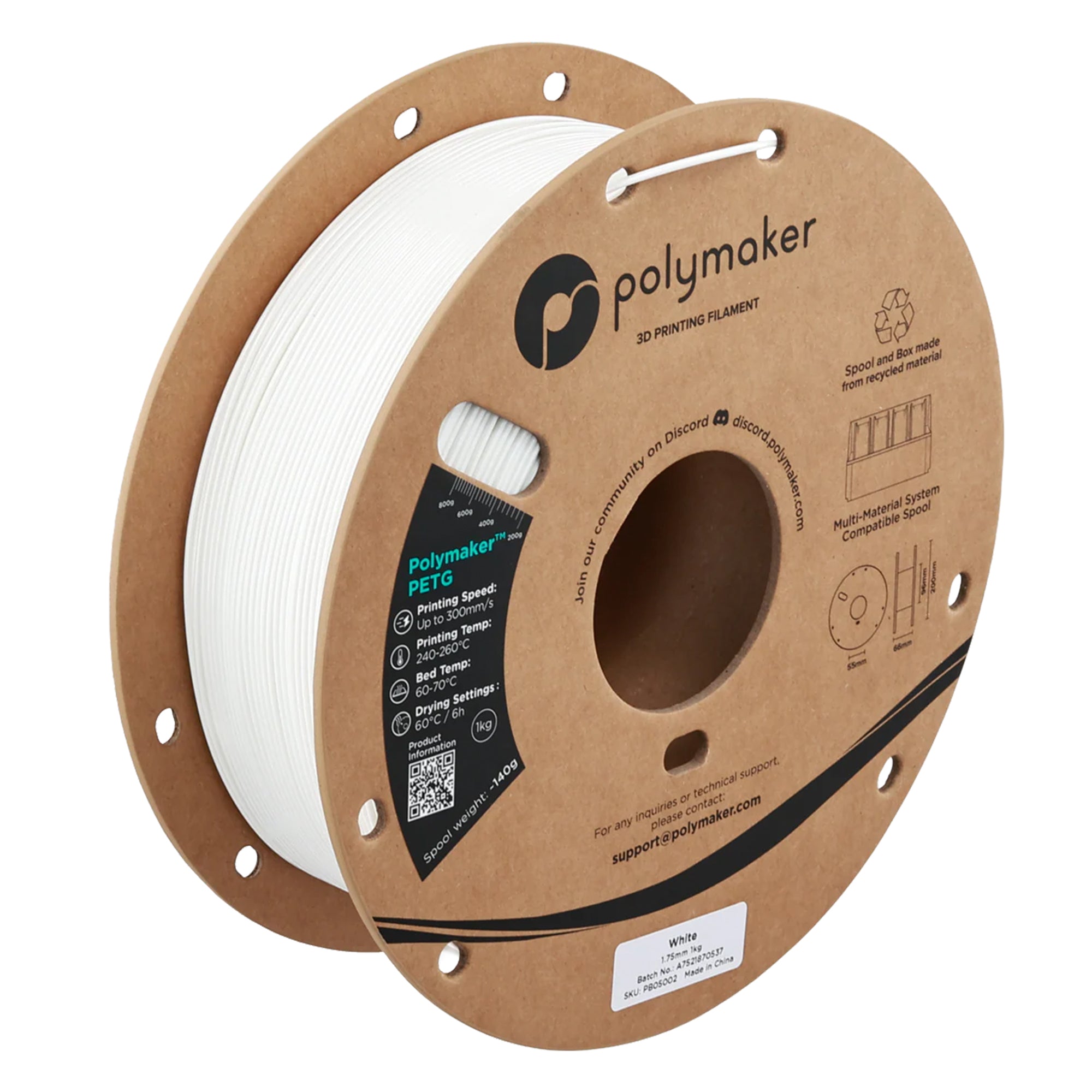 Polymaker PETG 1.75mm Filament 1kg (2025)