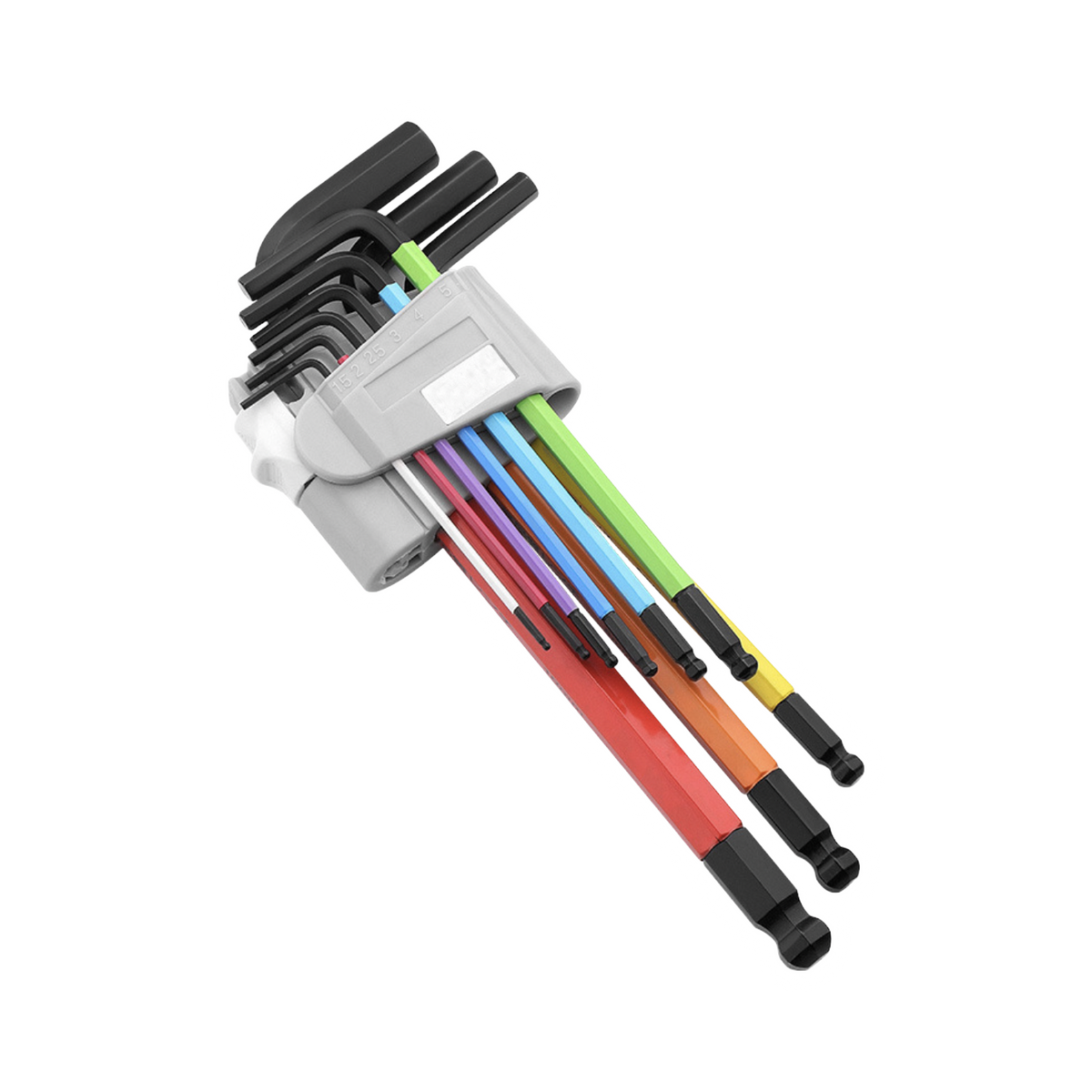 Phaser FPV Aurora Rainbow Hex Ball End 9pc Allen Key Driver Set