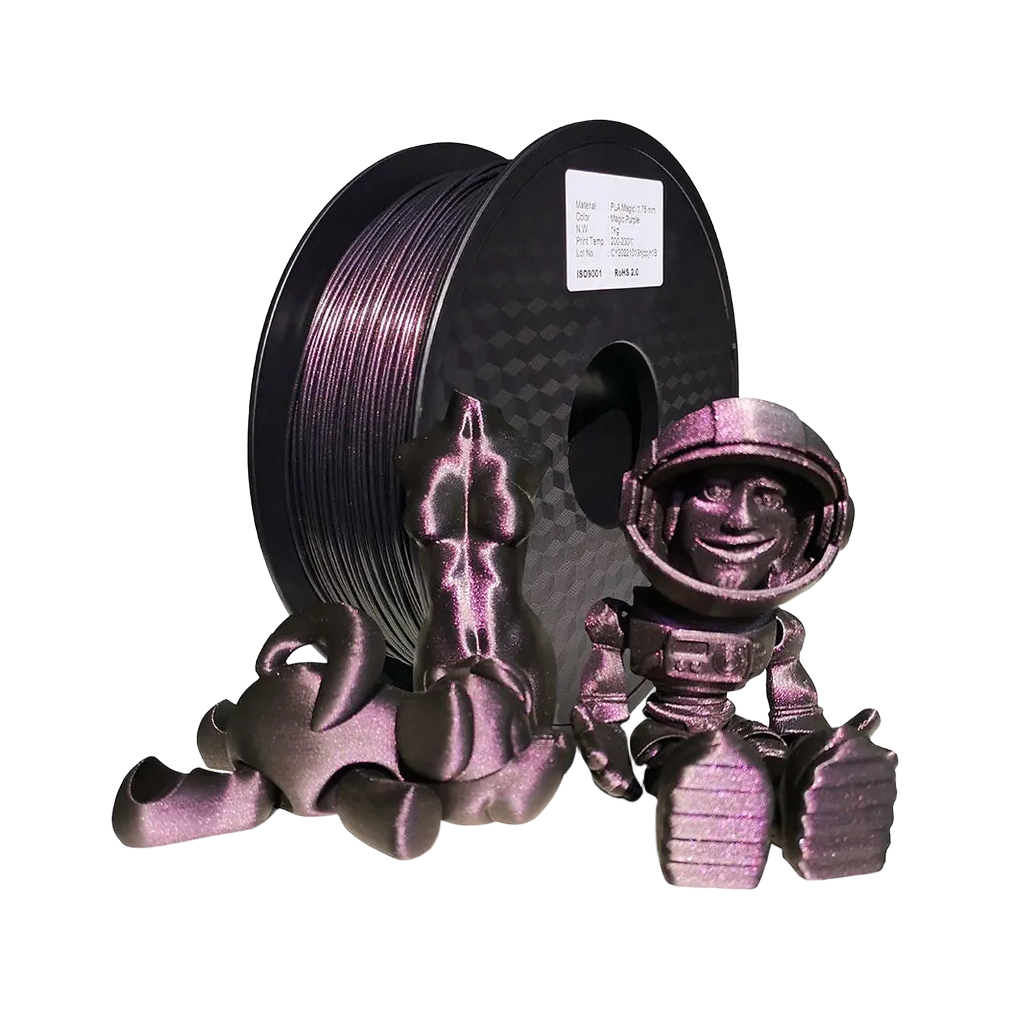 Phaser3D Magic Holographic Twinkle Sparkle PLA Filament 1.75mm 1kg