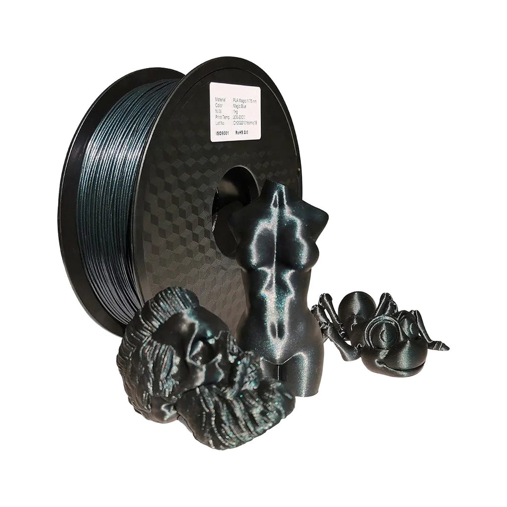 Phaser3D Magic Holographic Twinkle Sparkle PLA Filament 1.75mm 1kg