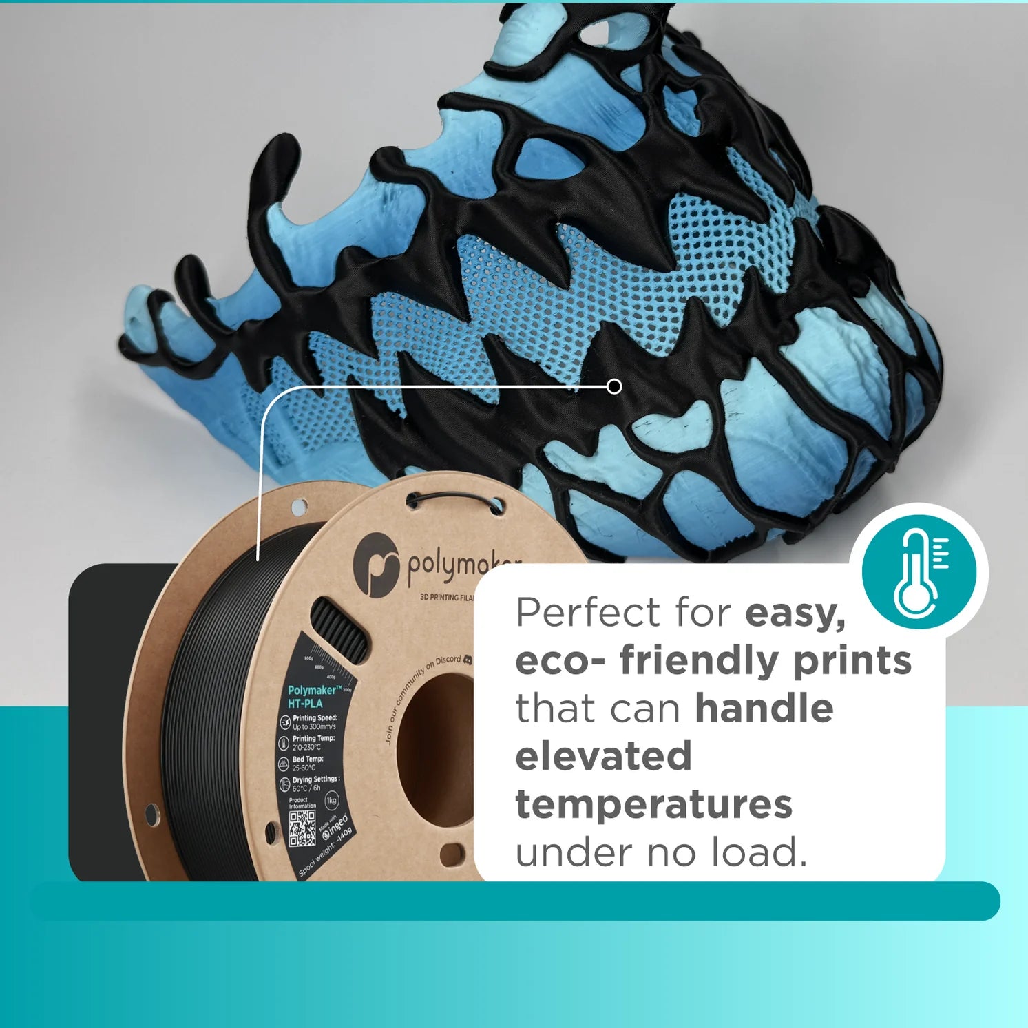 Polymaker HT-PLA 1.75mm Filament 1kg