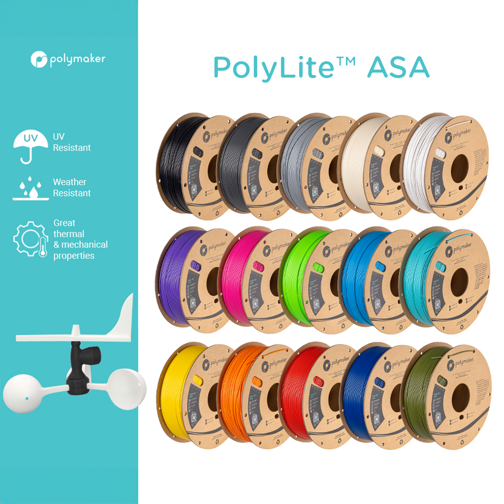 Polymaker PolyLite ASA  Filament 1kg 1.75mm