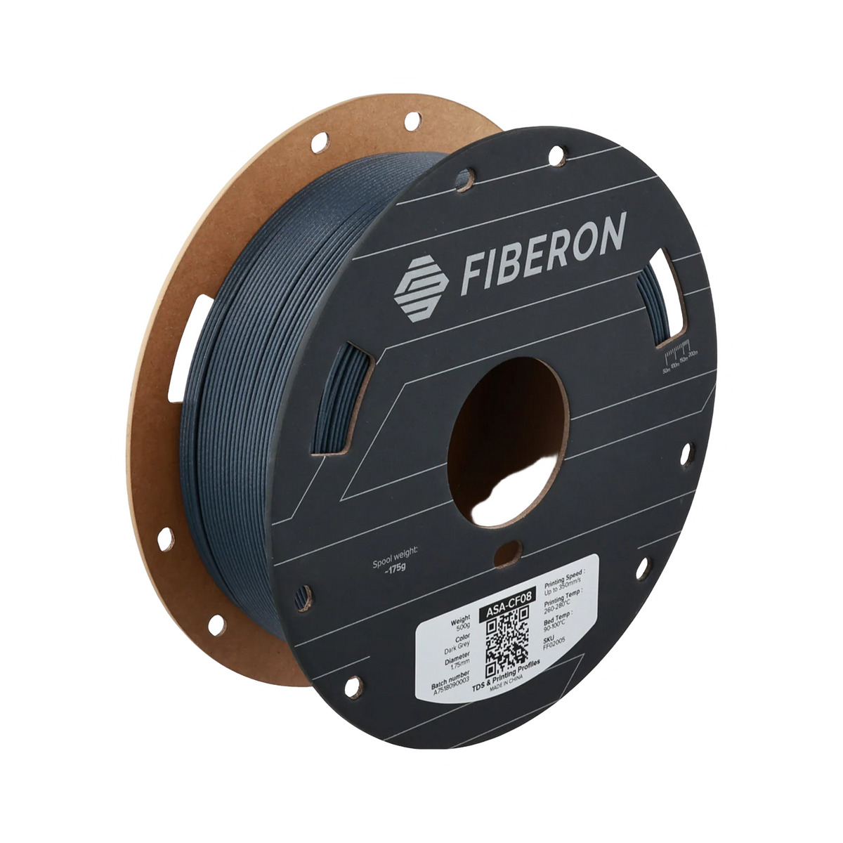 Polymaker Fiberon ASA-CF08 1.75mm Filament 500g