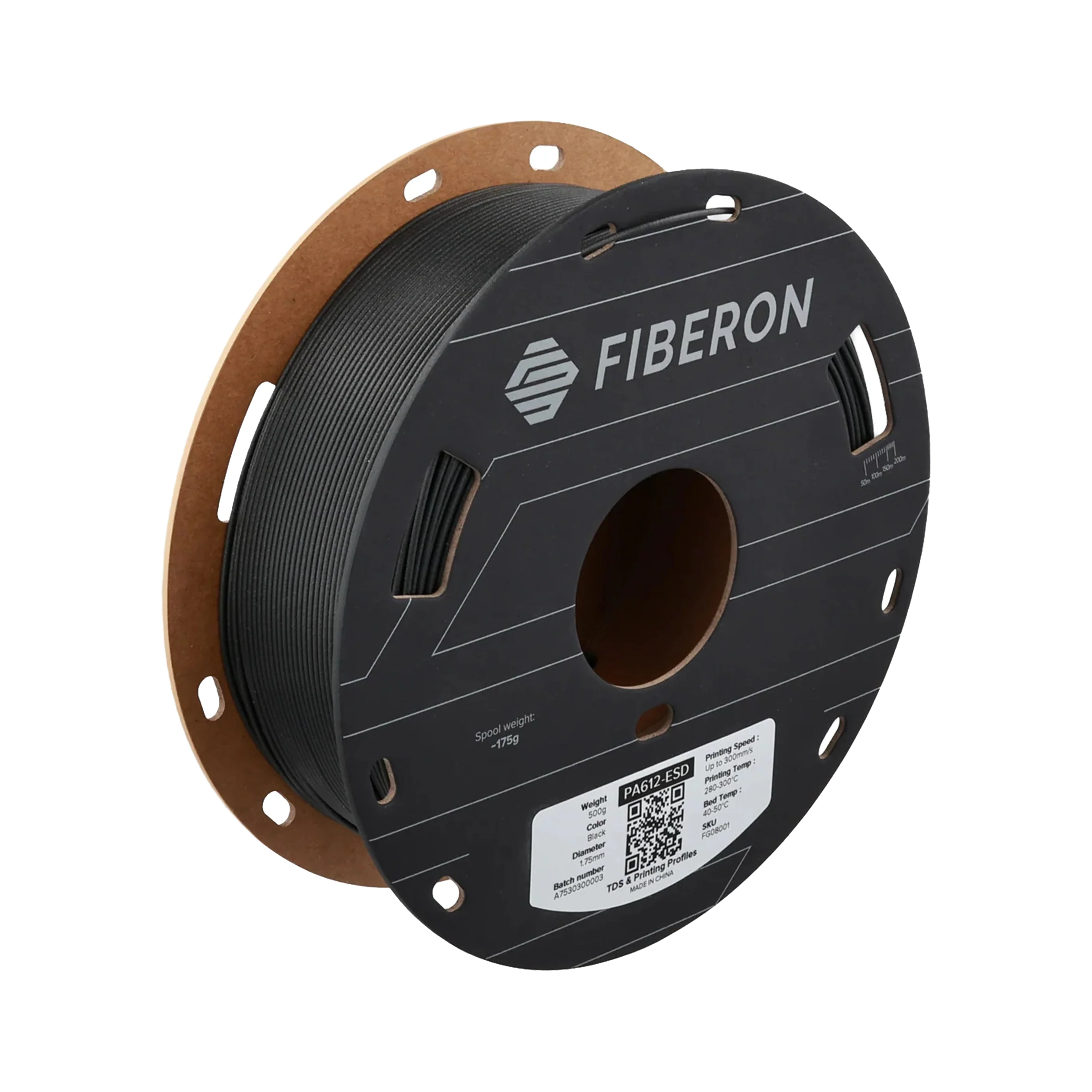 Polymaker Fiberon PA612-ESD 500g — dark-mode product image
