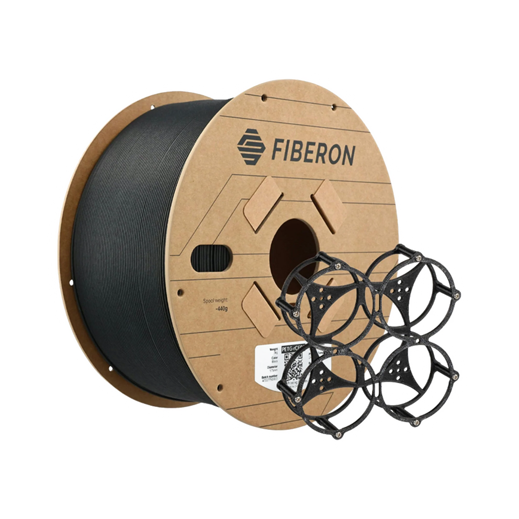 Polymaker Fiberon PETG-rCF08 1.75mm Filament 3kg dark mode image 2