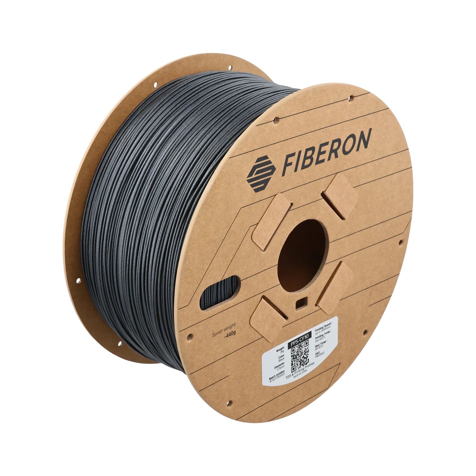 Polymaker Fiberon PPS-CF10 1.75mm Filament 3kg dark mode image 1