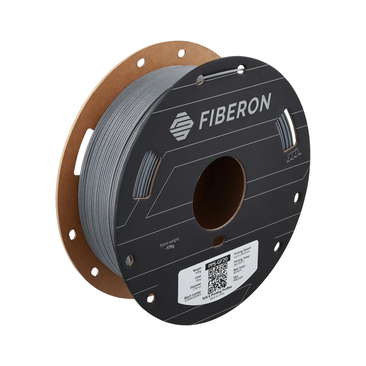 Polymaker Fiberon PPS-GF20 1.75mm Filament 500g