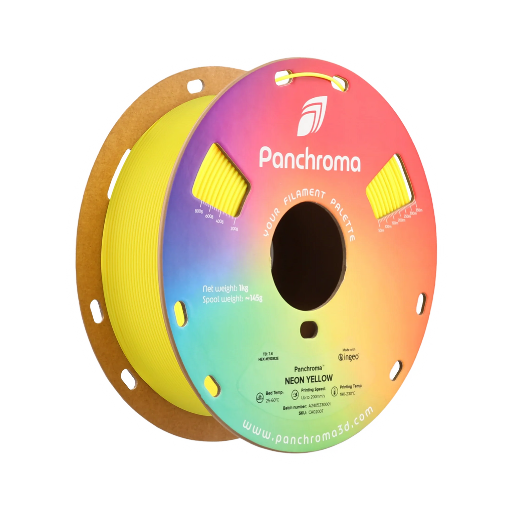 Polymaker Panchroma Neon PLA 1.75mm Filament 1kg - dark mode image 1