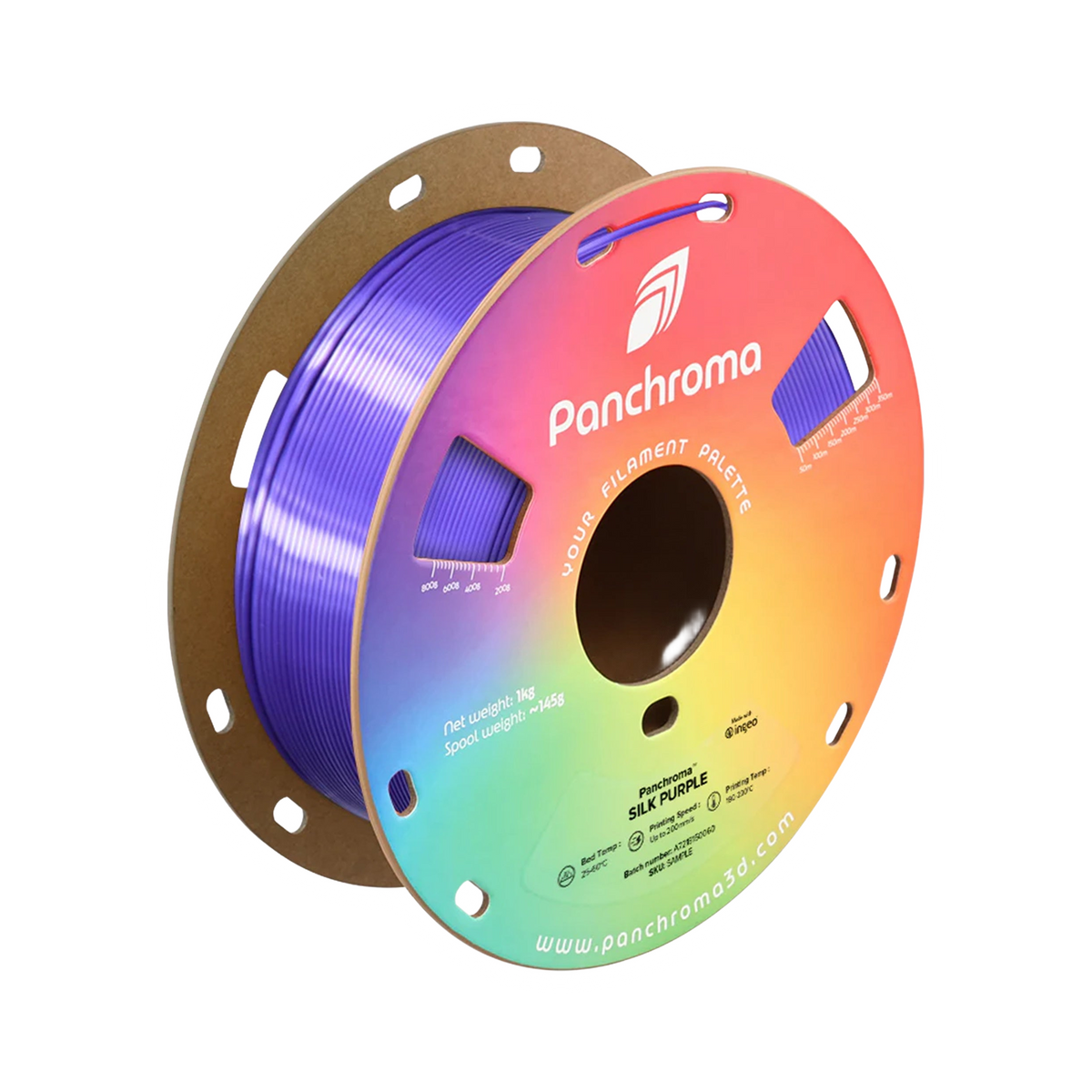 Polymaker Panchroma Silk PLA 1.75mm filament 1kg (NEW FORMULA)