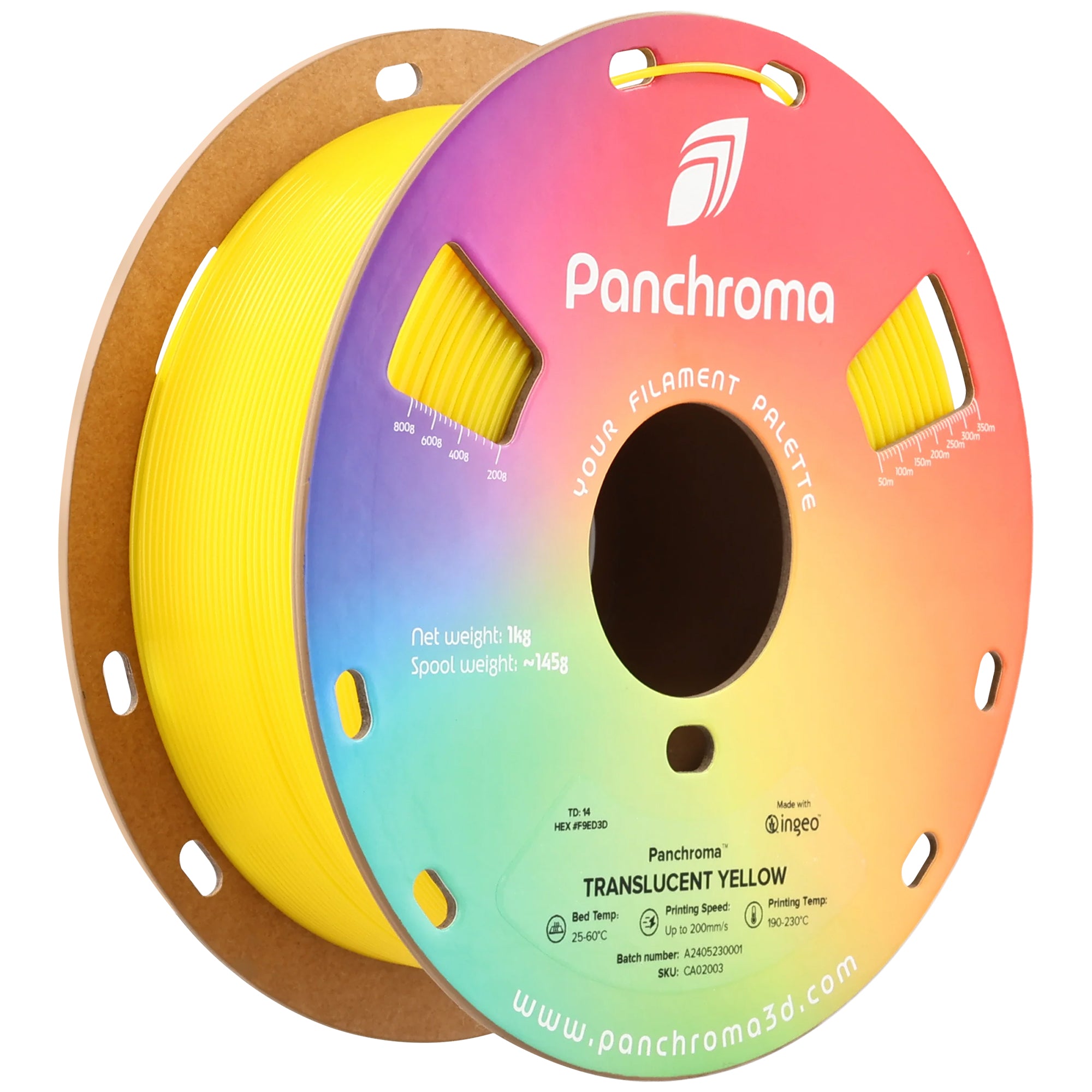 Polymaker Panchroma Translucent PLA CMYK 1.75mm Filament 1kg