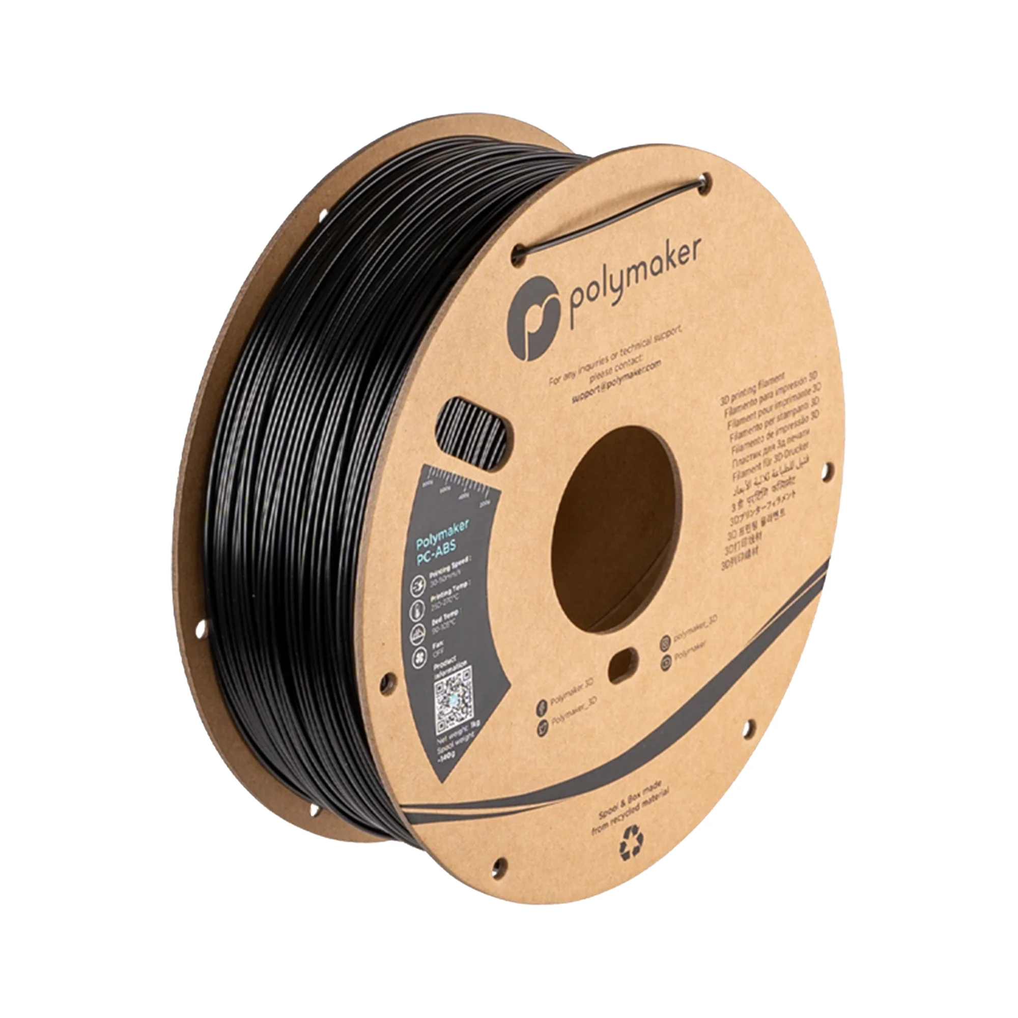 Polymaker PC-ABS 1.75mm Filament 1kg - dark mode image 1