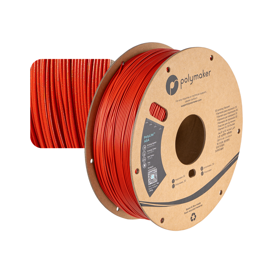 Polymaker PolyLite ASA Galaxy Filament 1kg 1.75mm