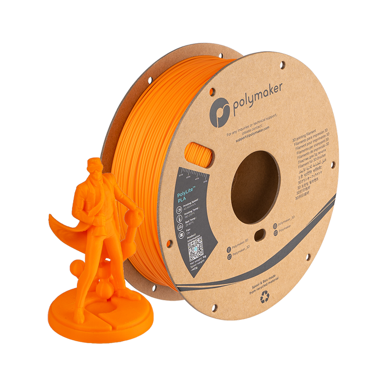 Polymaker PolyLite PLA 1.75mm Filament 1kg [EOL]