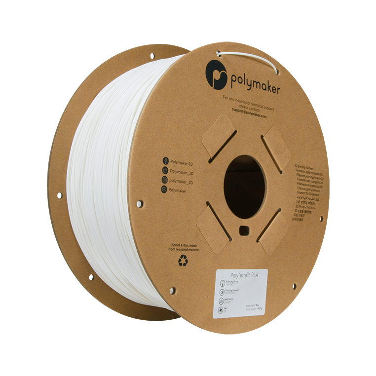 Polymaker PolyTerra PLA Matte 1.75mm Filament 3kg
