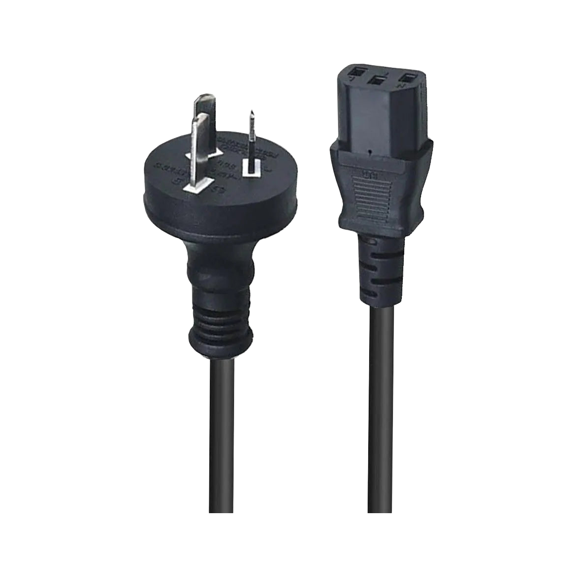 1.5m Power Cable 10A 3-pin Plug to IEC C13 Socket [PC]