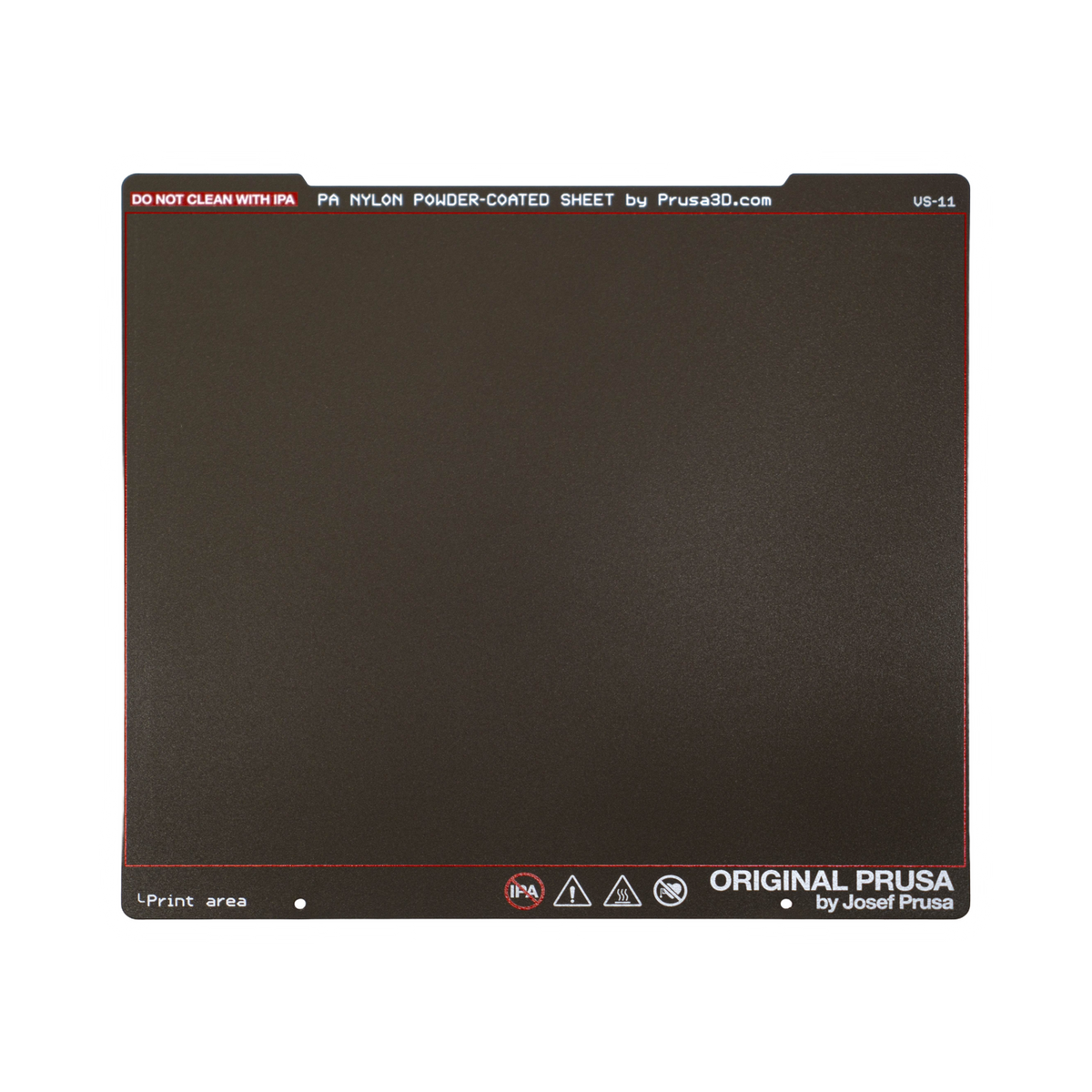 Prusa Double-sided Powder-coated PA Nylon Spring Steel Sheet for MK3S