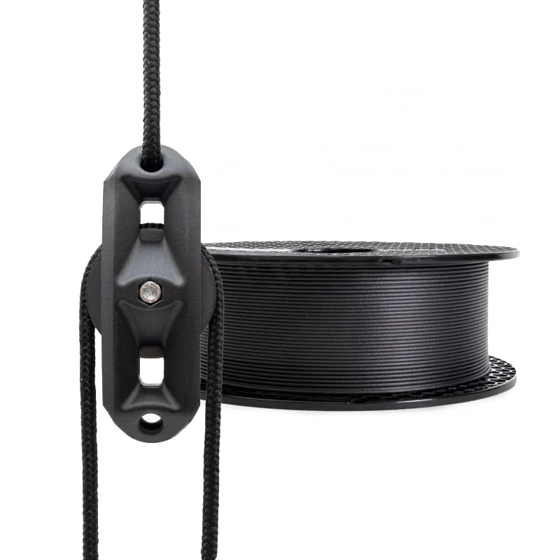 Prusa Prusament PC filament with transparent background and soft white glow – Version 4 background repair, image 1