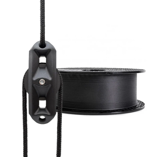 Prusa Prusament PC filament with transparent background and soft white glow – Version 4 background repair, image 1