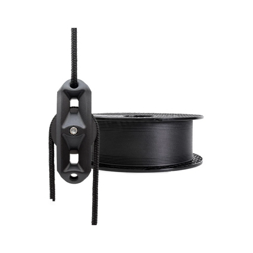 Prusa Prusament PC Blend Carbon Fiber Black — transparent dark-mode product image 1