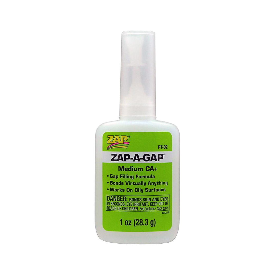 ZAP PT02 Green Medium Cyno Penetrating Super Glue - 1oz