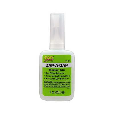 ZAP PT02 Green Medium Cyno Penetrating Super Glue - 1oz