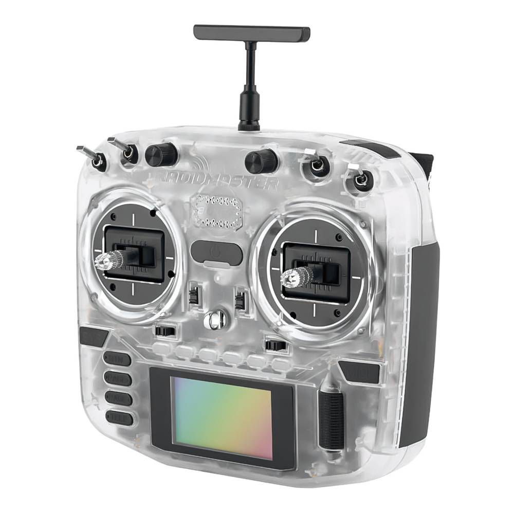 RadioMaster Boxer Radio Transmitter w LEDs (Transparent) LRS 2.4GHz M2 (Batteries Not Included)