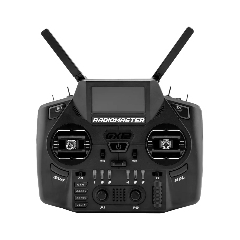 RadioMaster GX12 Gemini-X controller - dark mode image 1